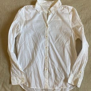 White Gap cotton shirt size L